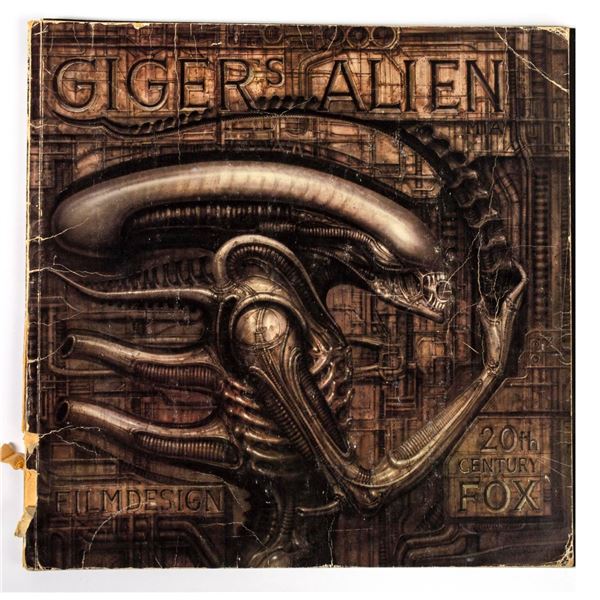 A Giger's Alien Film Design Book.