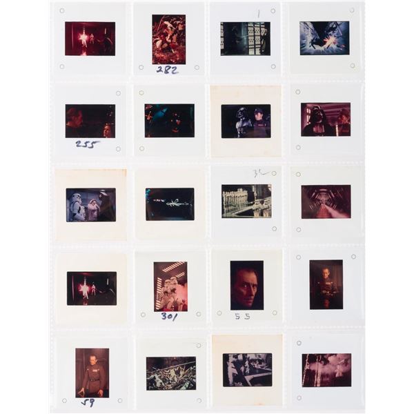 A "Star Wars" Death Star Publicity Slides Collection.