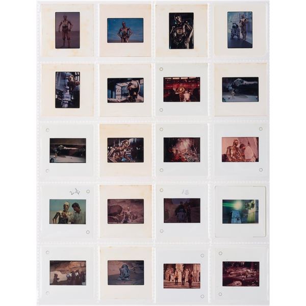 "Star Wars" Droid Publicity Slides.