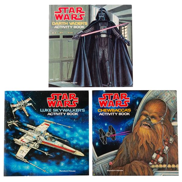 Three Star Wars Activity Books.