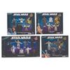 Image 1 : A Collection of Star Wars BendEms Figure Sets.