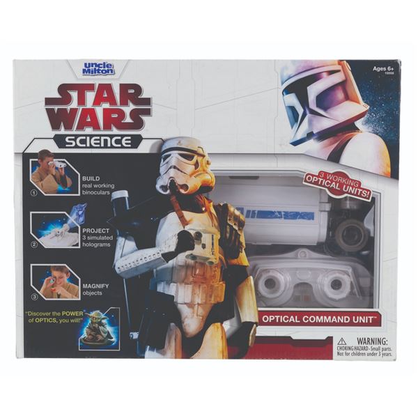 A Star Wars Science Optical Command Unit Toy.