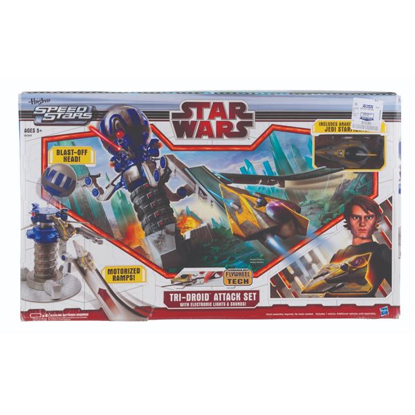 A Star Wars Speed Stars Tri-Droid Attack Set.