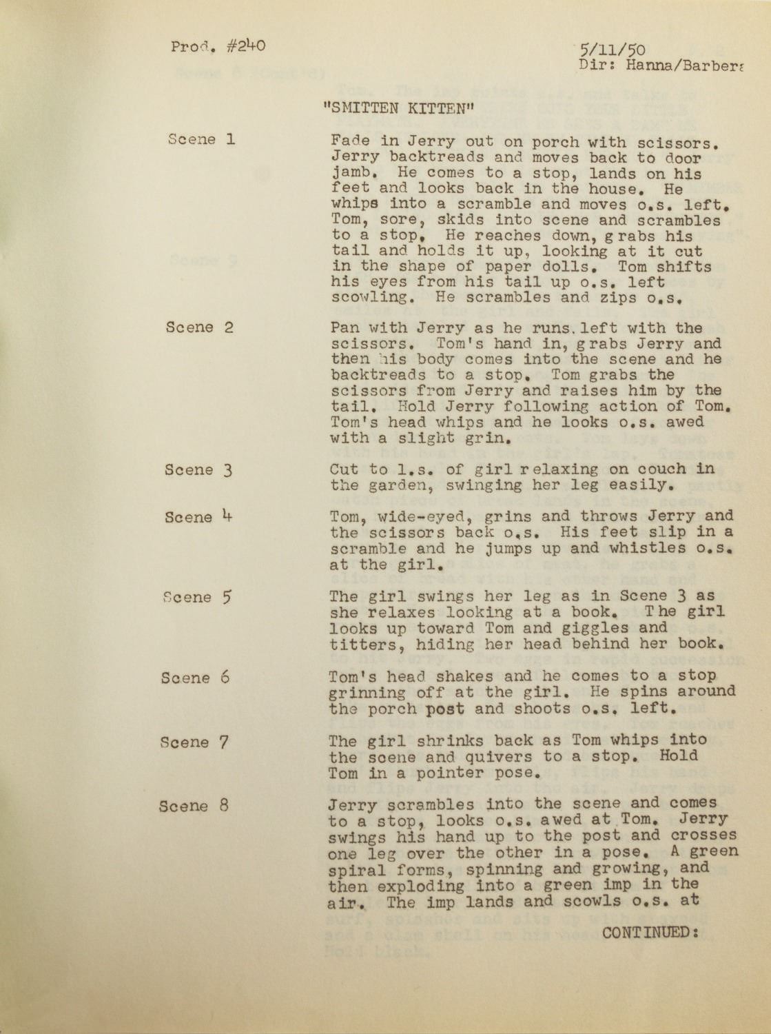 Tom And Jerry Script Writing A Tom and Jerry
