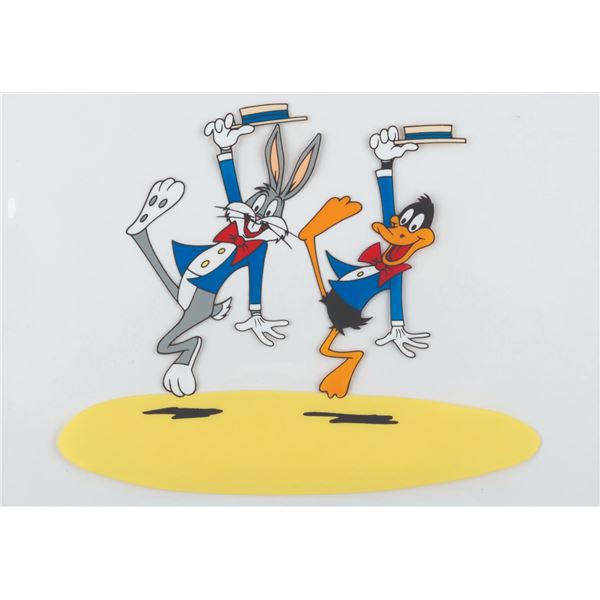 A Bugs Bunny and Daffy Duck Sericel.