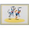 Image 2 : A Bugs Bunny and Daffy Duck Sericel.