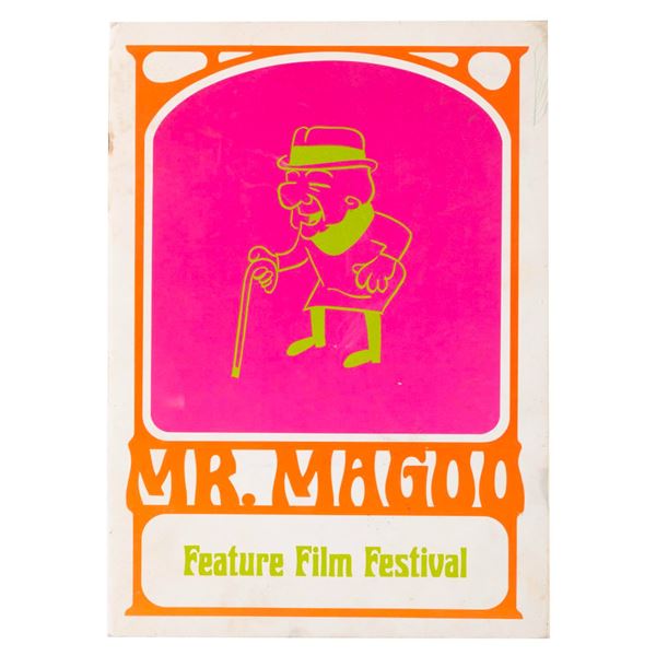 A Mr. Magoo Feature Film Festival Exhibitor Brochure.
