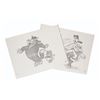 Image 2 : A Trio of Heathcliff Model Cels.