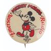Image 1 : An Emerson Mickey Mouse Radio Button.