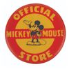 Image 1 : A Mickey Mouse Official Store Button.