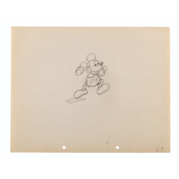 A "Mickey’s Gala Premiere" Production Drawing.