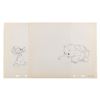 Image 1 : A Pair of "Mickey's Elephant" Production Drawings.