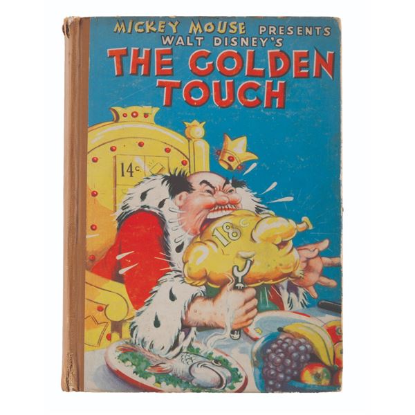A Walt Disney's "The Golden Touch" Book.