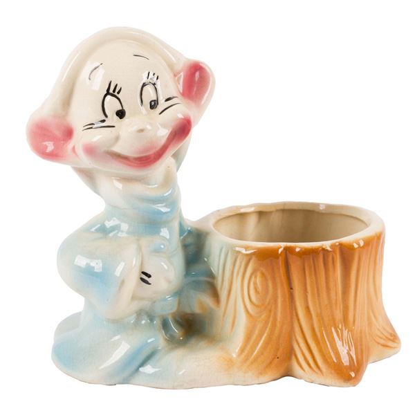 A Dopey Ceramic Planter.