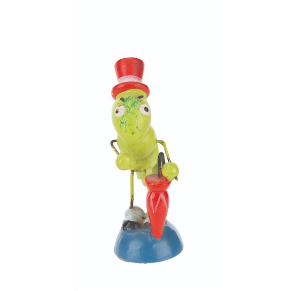 A Jiminy Cricket Hand-Painted Figure.