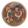 Image 1 : A "Pinocchio" and Marionette 3-D Relief Plate.