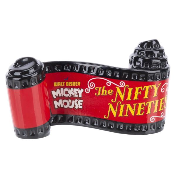 A WDCC "The Nifty Nineties" Title Scroll.