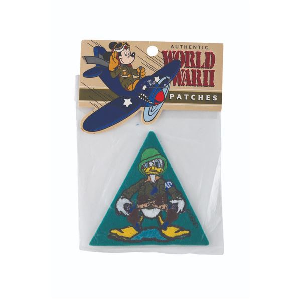A Reproduction Donald Duck World War II Patch.