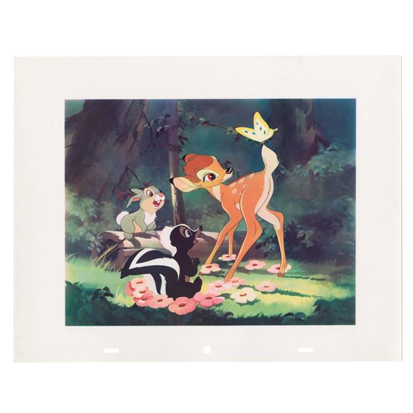 A Disney Studio "Bambi" Dye Transfer.