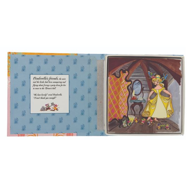 A "Cinderella: A Dress for the Ball" Storybook Collection Pin.