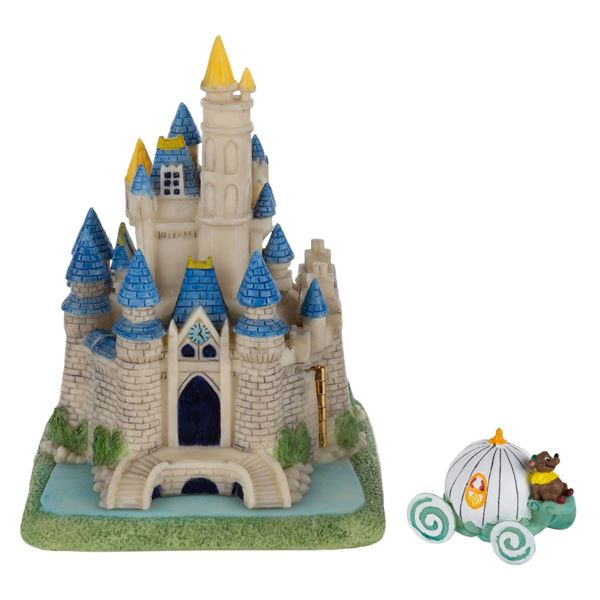 A Cinderella Castle Trinket Box.