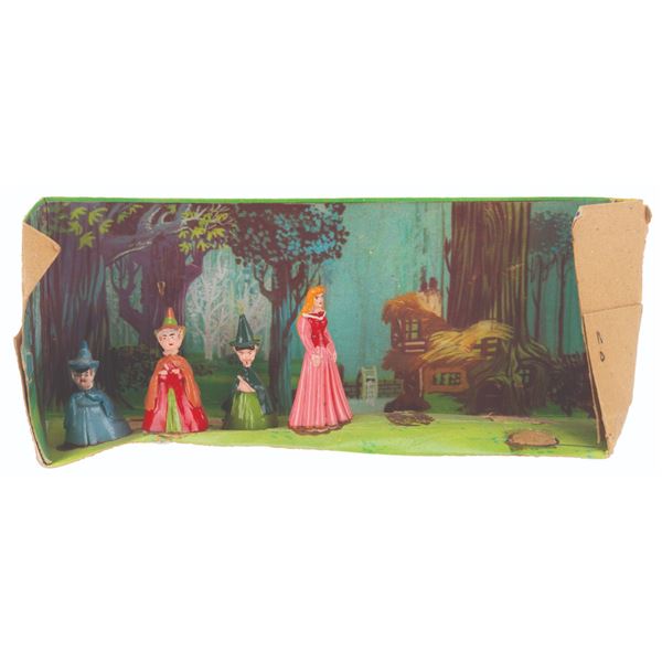A "Sleeping Beauty" Disneykins Playset.