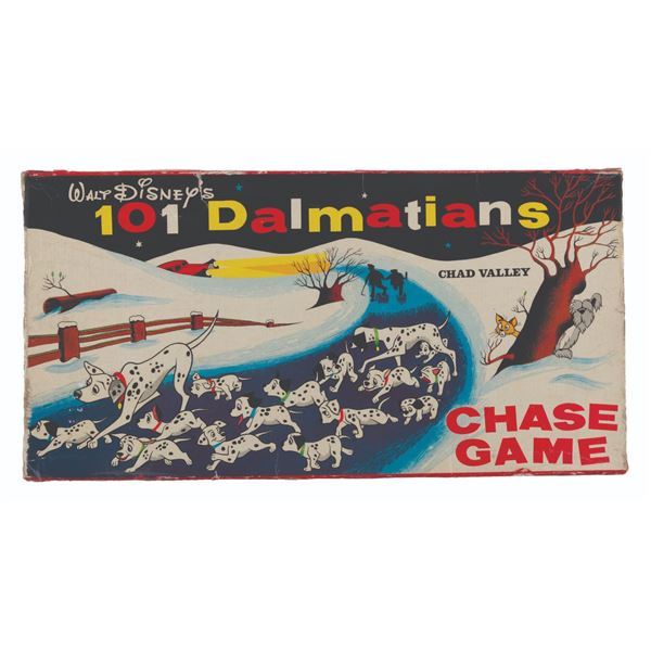 A British 101 Dalmatians Chase Board Game.