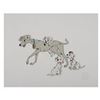 Image 2 : A "101 Dalmatians" Perdita and Puppies Sericel.