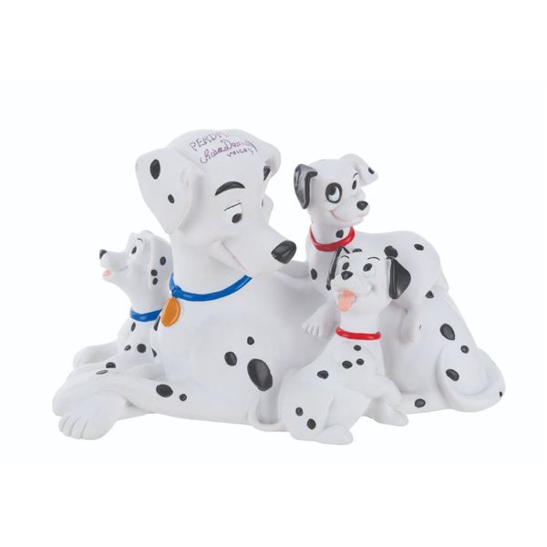 A Signed "One Hundred and One Dalmatians" Perdita Coin Bank.