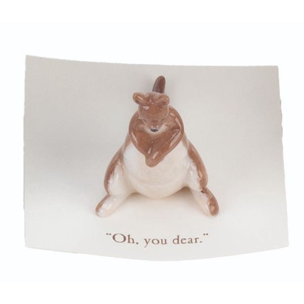 A Mini "Winnie the Pooh" Kanga Figurine.