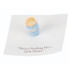 Image 1 : A Mini "Winnie the Pooh" Blue Honey Pot Figurine.