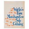 Image 1 : A 1964-65 World's Fair Closing Sale Catalog.
