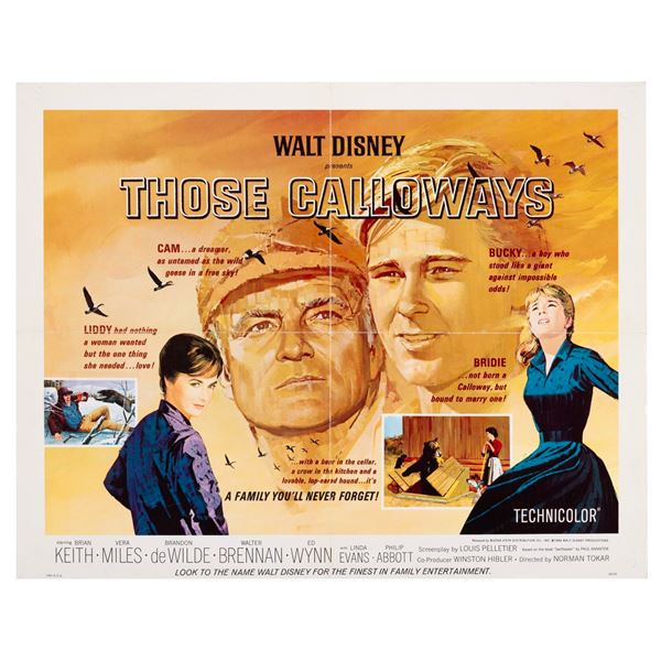 A "Those Calloways" Half-Sheet.
