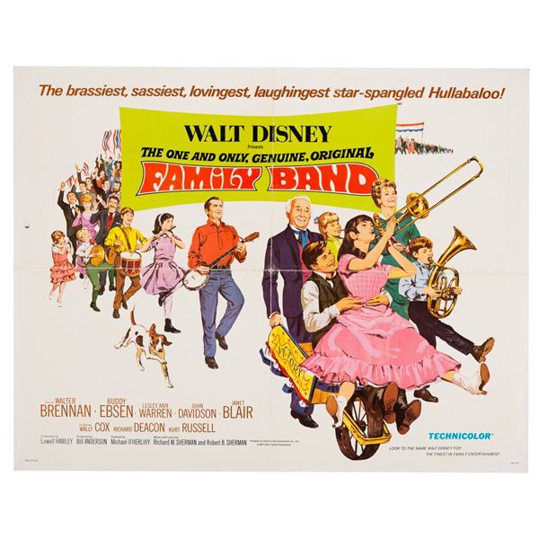 A "The Family Band" Half-Sheet.