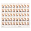 Image 1 : A Full Sheet of Walt Disney 6 Cent Stamps.