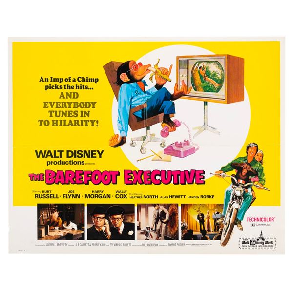 A "The Barefoot Executive" Half-Sheet.