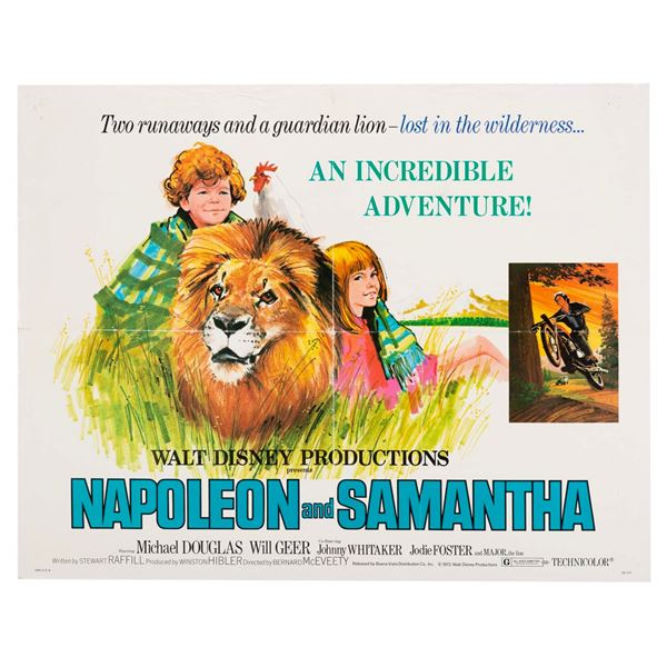 A "Napoleon and Samantha" Half-Sheet.