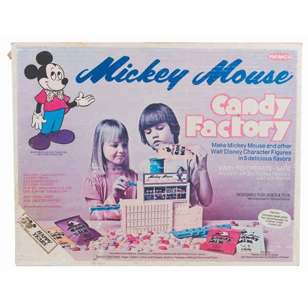 A Remco Mickey Mouse Candy Factory.