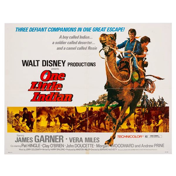 A "One Little Indian" Half-Sheet.