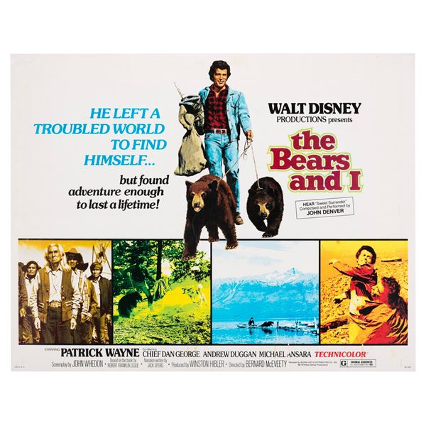 A "The Bears and I" Half-Sheet.
