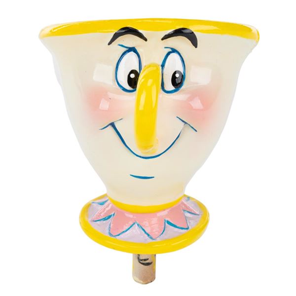 A Chip "Beauty and the Beast" Disney Store Display Figure.