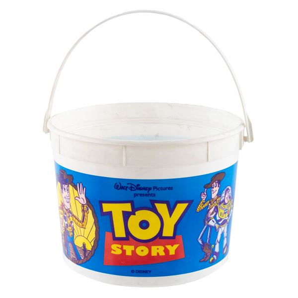 A 1995 "Toy Story" Popcorn Bucket.
