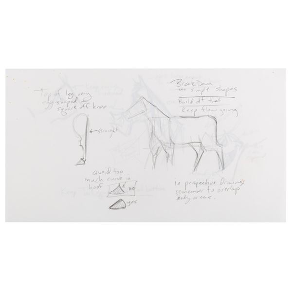 A Pair of "Home on the Range" Concept Drawings.