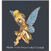Image 3 : A Swarovski Tinker Bell Pin with Stand.