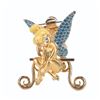 Image 4 : A Swarovski Tinker Bell Pin with Stand.