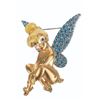 Image 5 : A Swarovski Tinker Bell Pin with Stand.