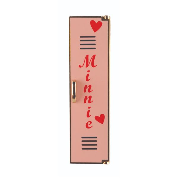 A Cast Exclusive Minnie Mouse Locker Series Pin.
