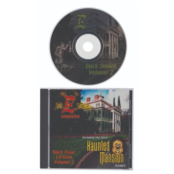 The "E" Ticket Magazine Volume 2 Back Issue CD-Rom.