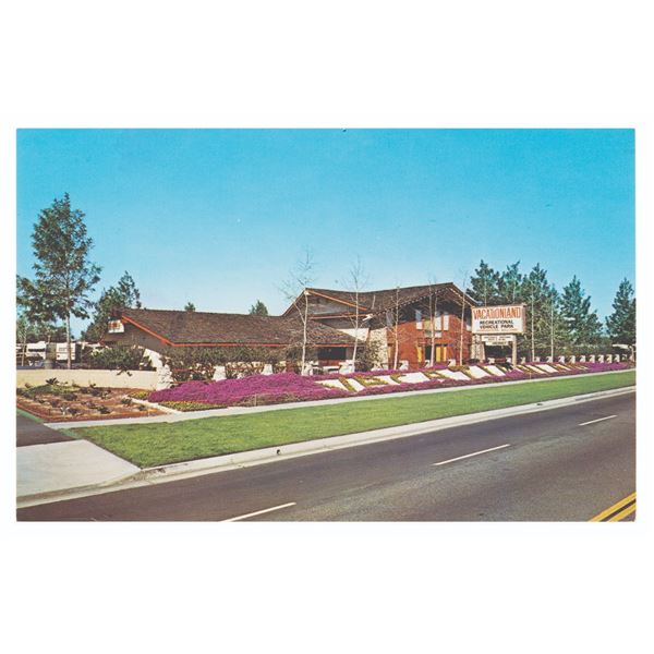 A Disneyland Hotel Vacationland Postcard.