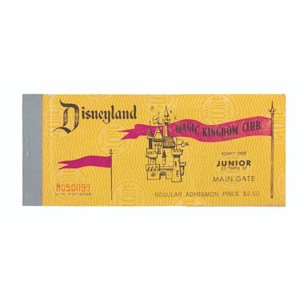 A Disneyland Magic Key Book.